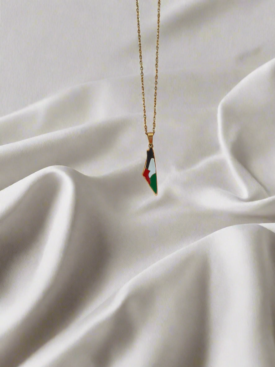 Falastin Flag Necklace