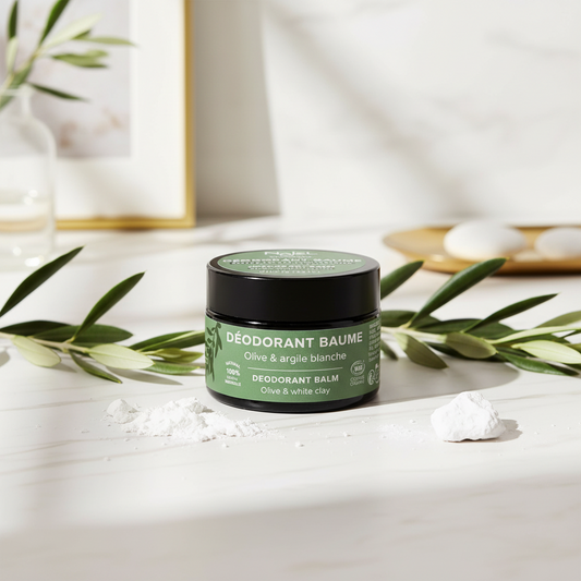 Olive & White Clay Deodorant Balm