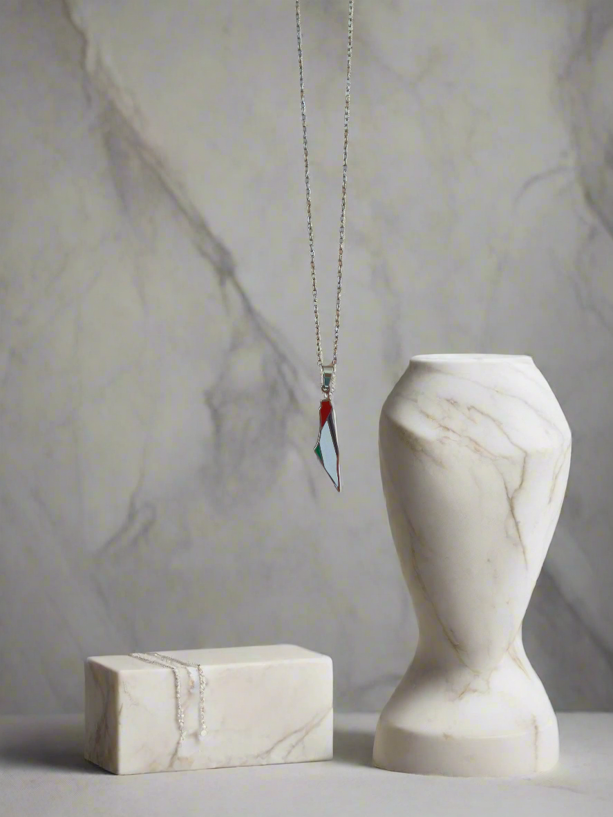 Falastin Flag Necklace