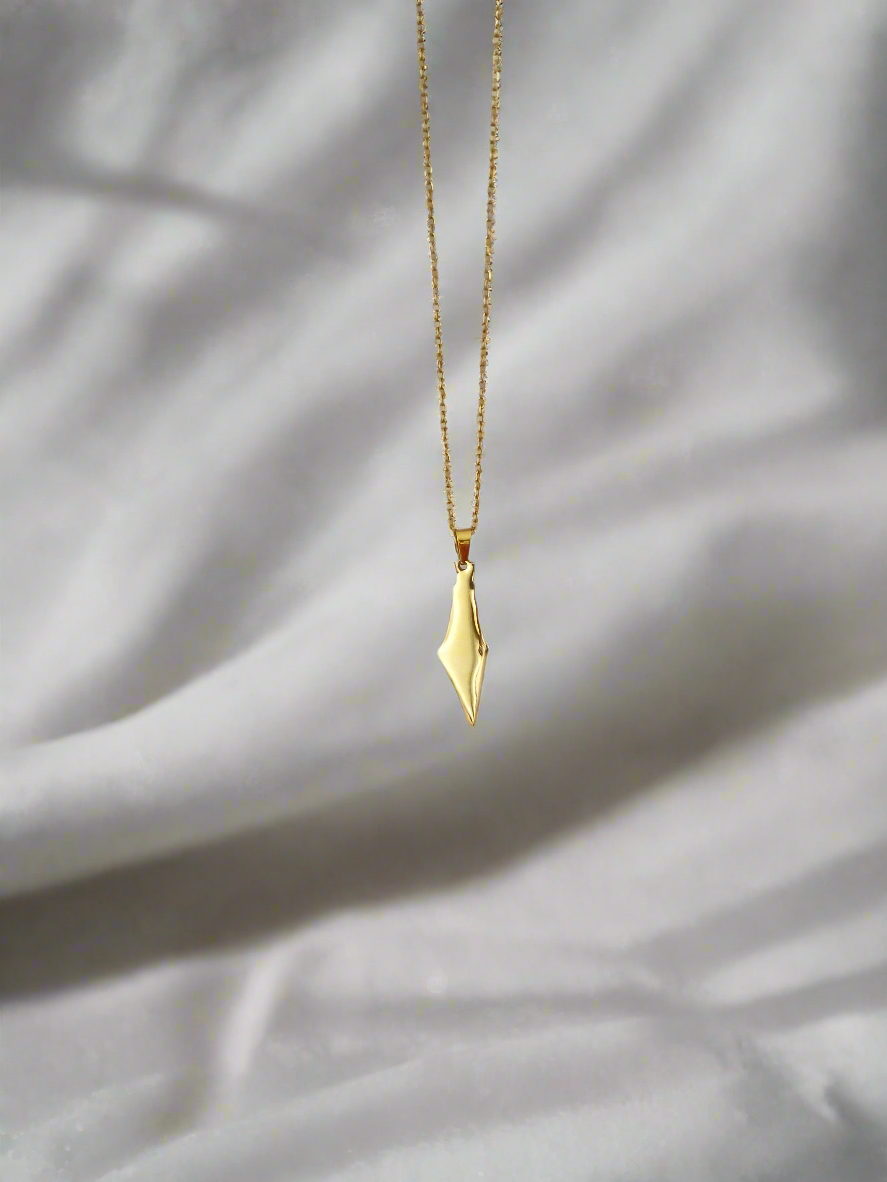 Falastin Map Necklace