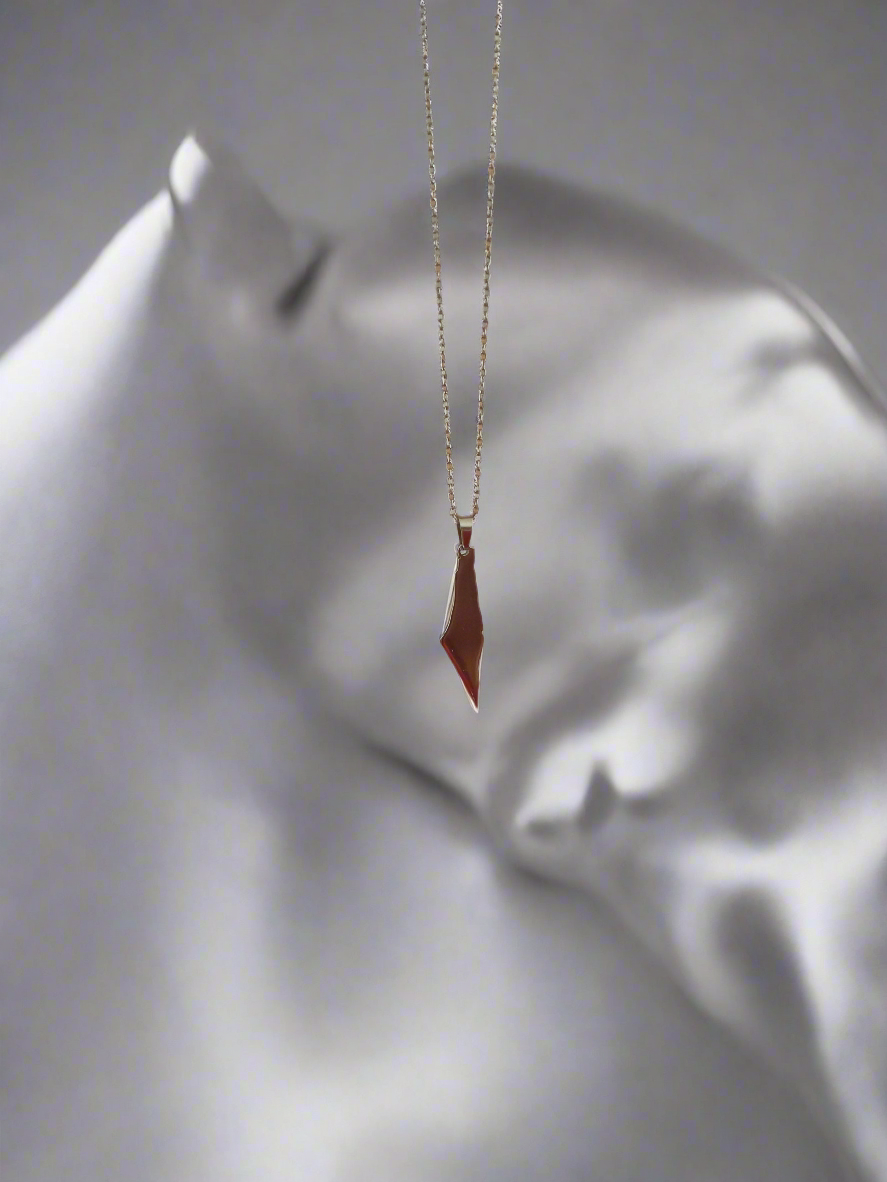 Falastin Map Necklace
