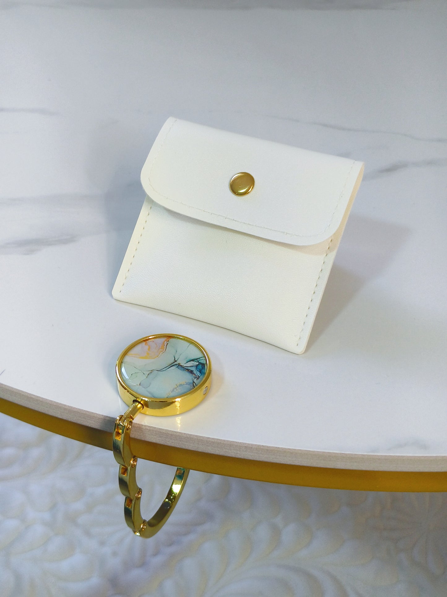 Marble Handbag Hook