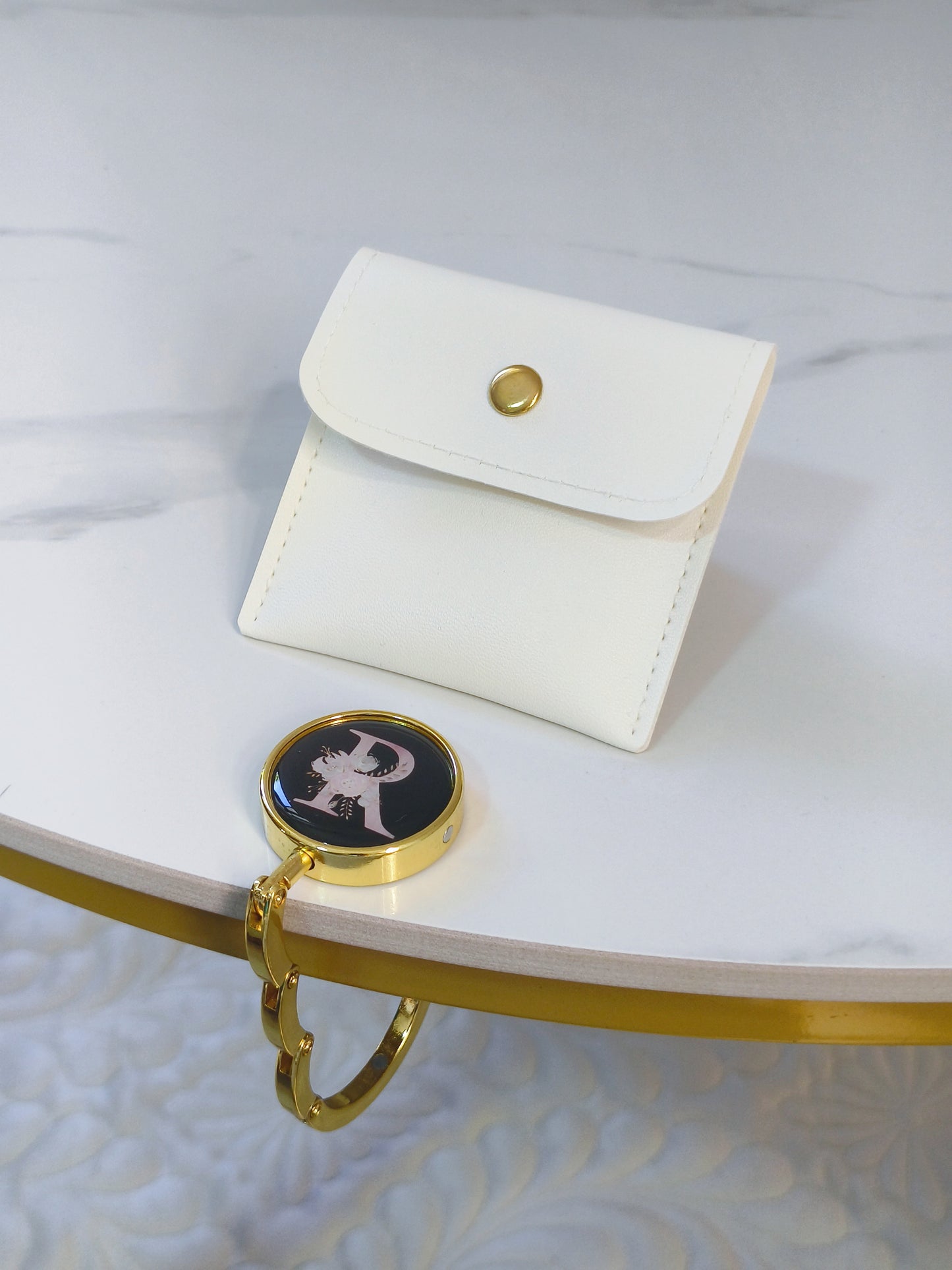 Initial Handbag Hook