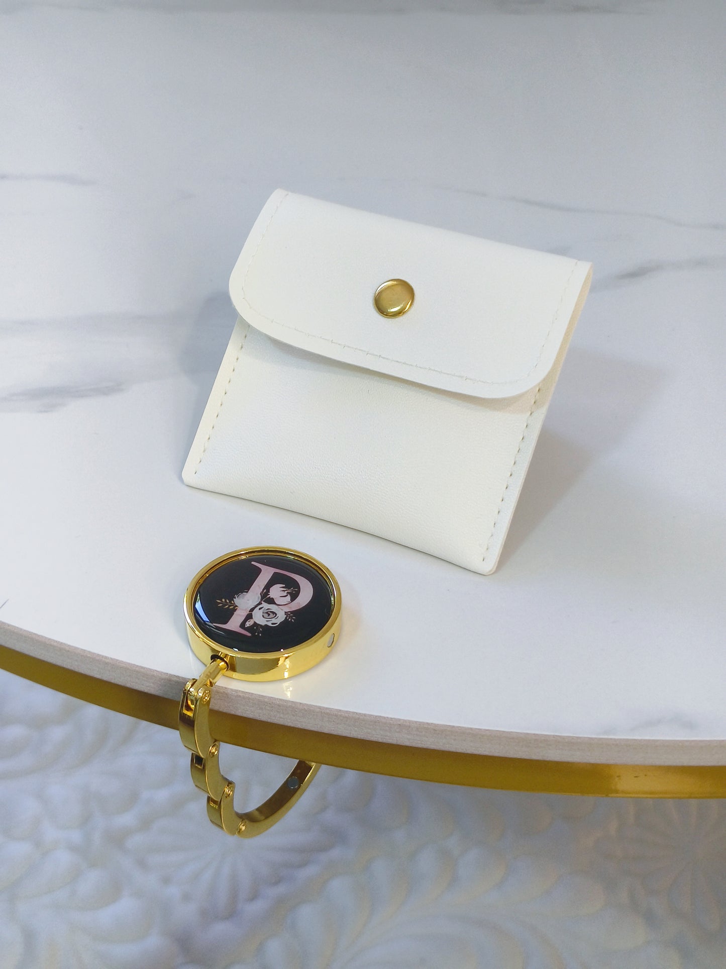 Initial Handbag Hook