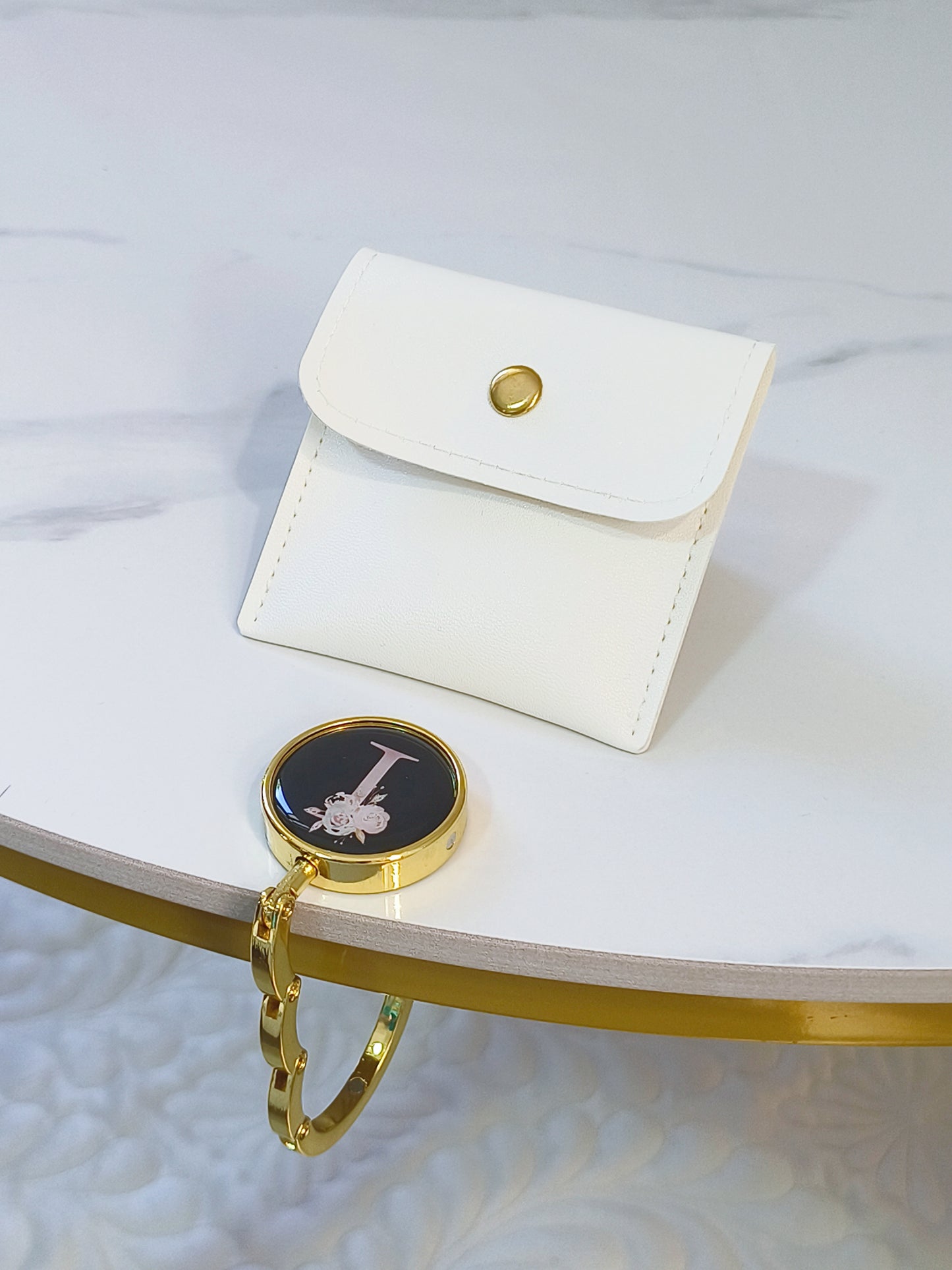 Initial Handbag Hook