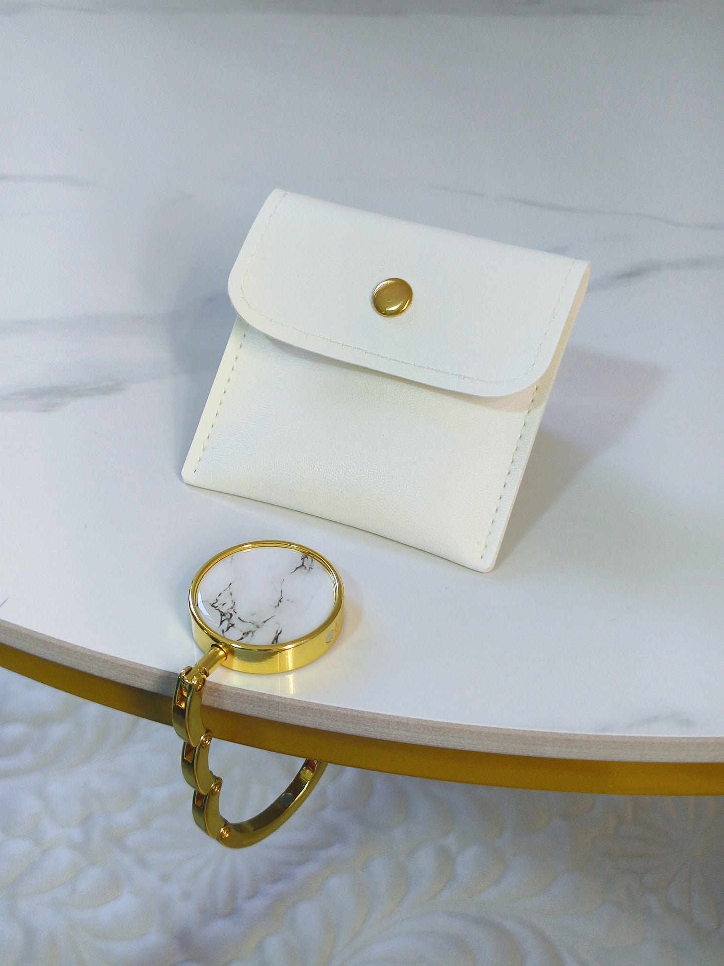 Marble Handbag Hook