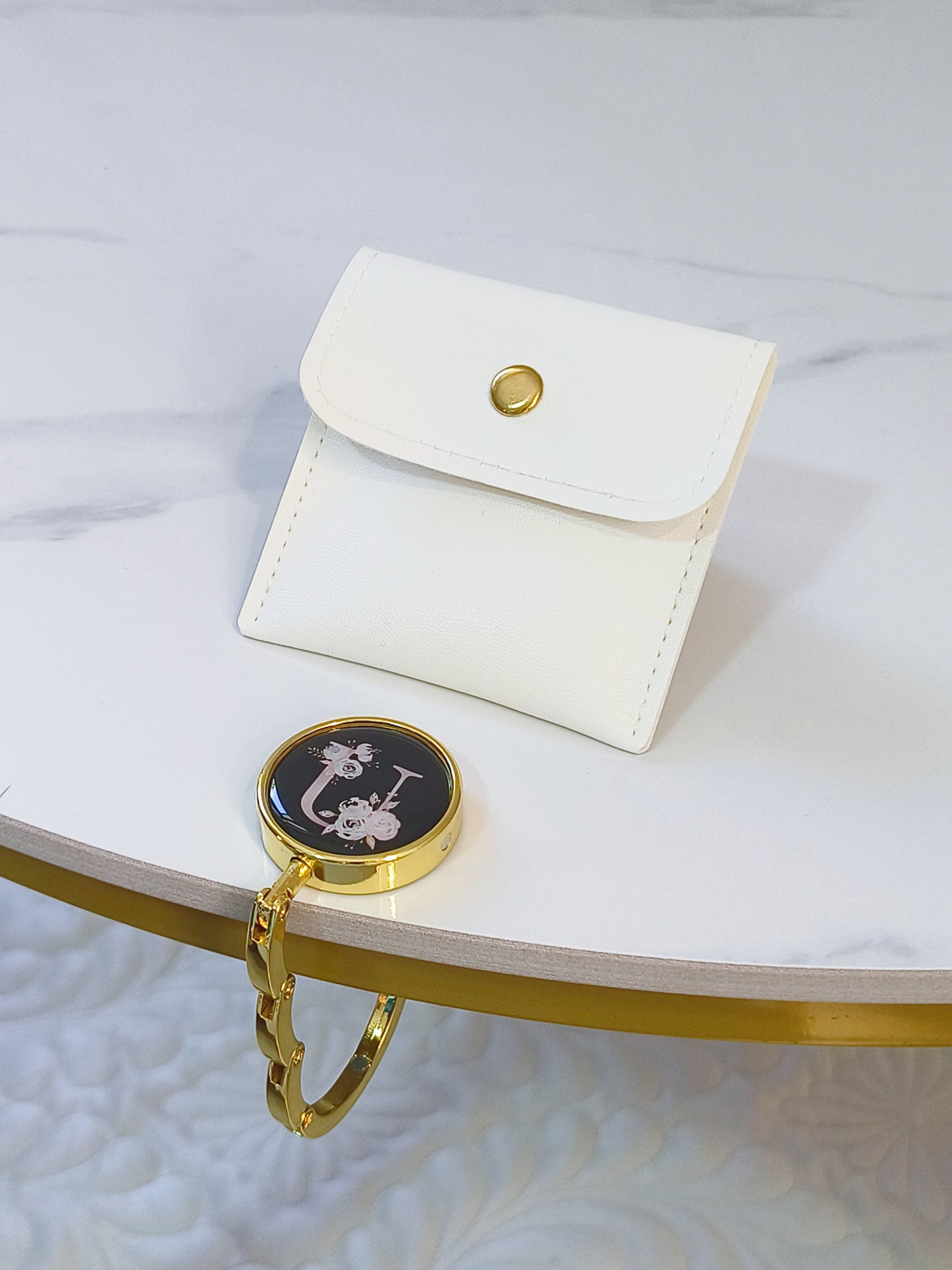 Initial Handbag Hook