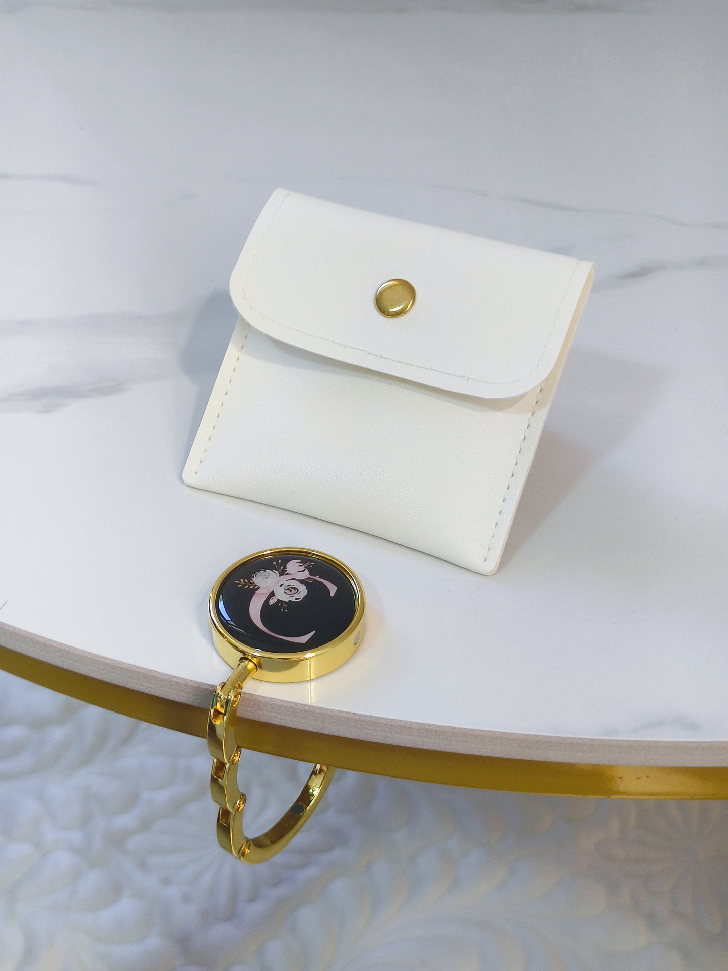 Initial Handbag Hook