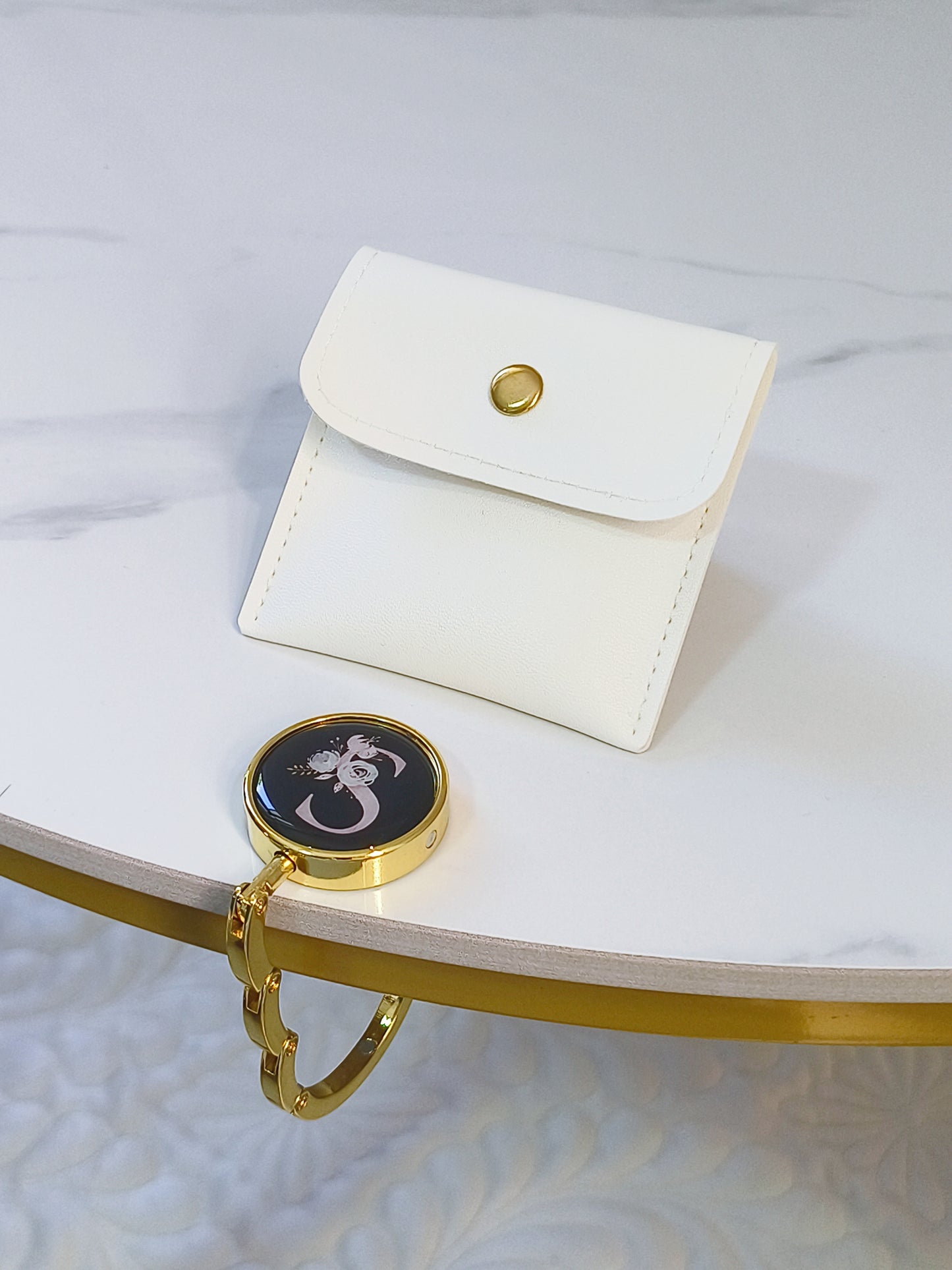 Initial Handbag Hook