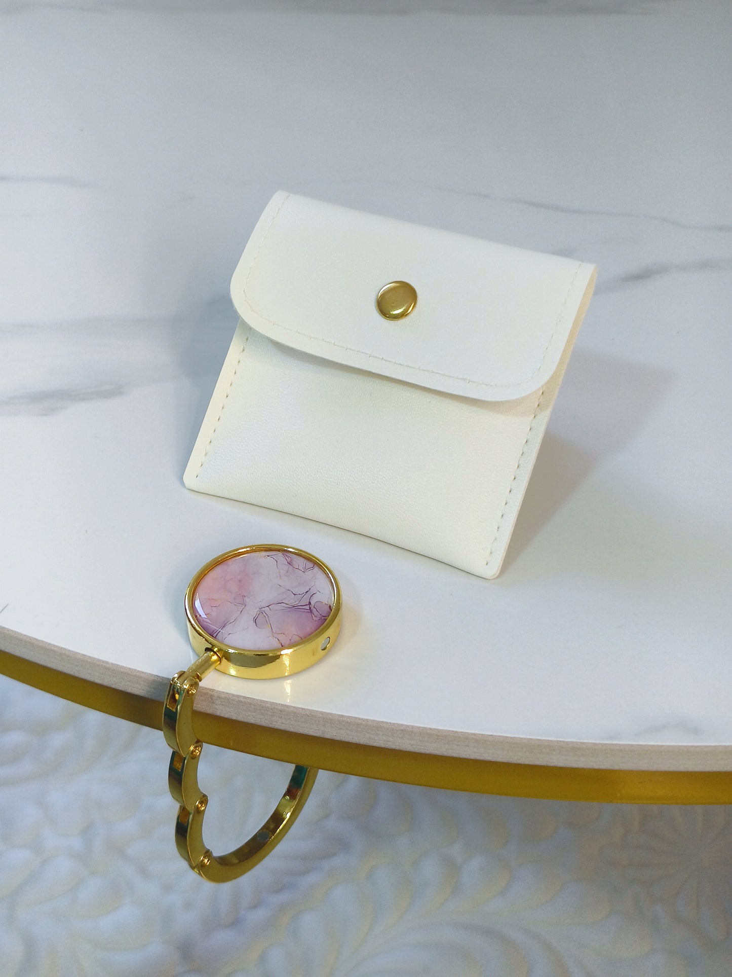 Marble Handbag Hook