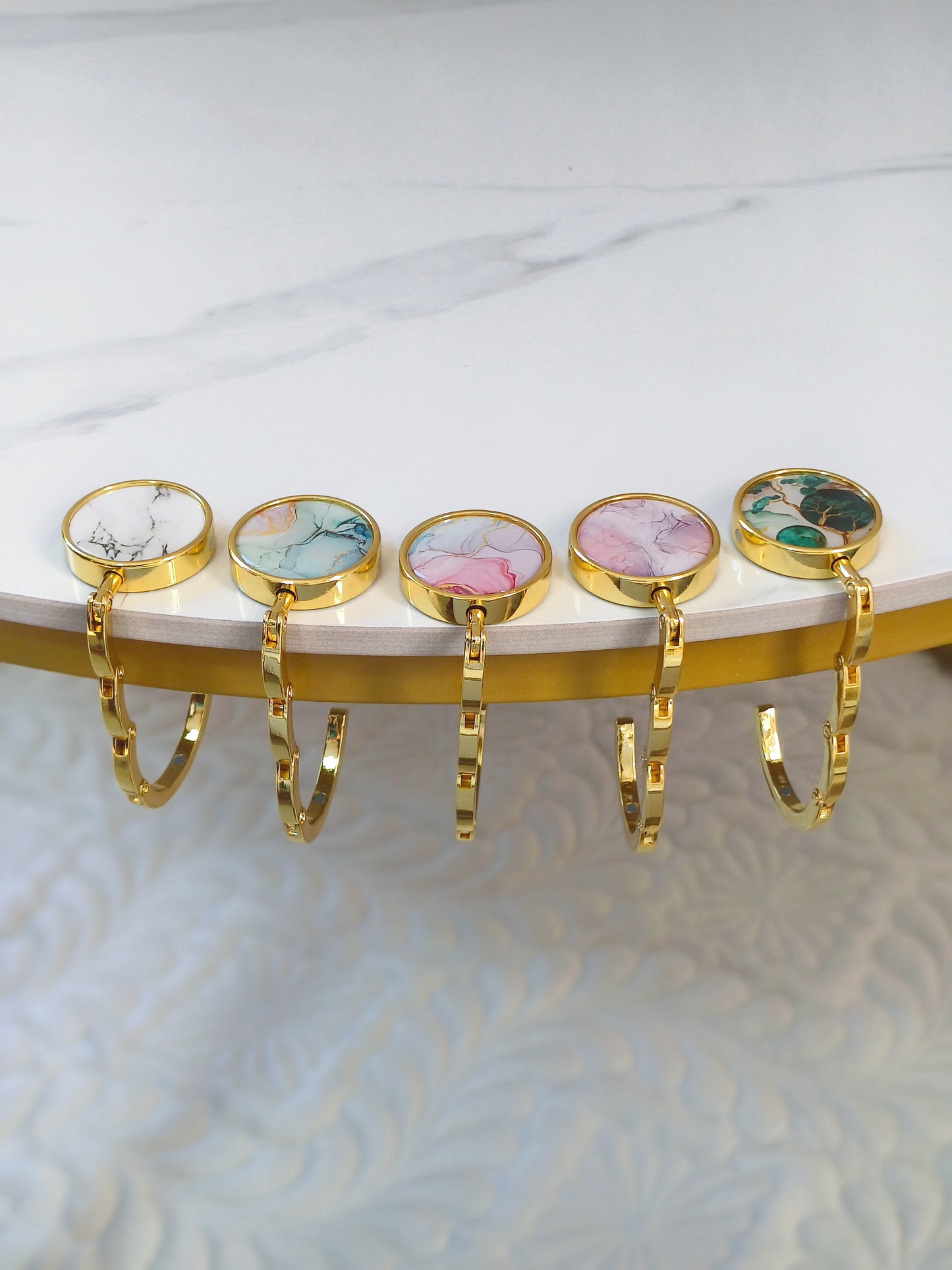 Marble Handbag Hook