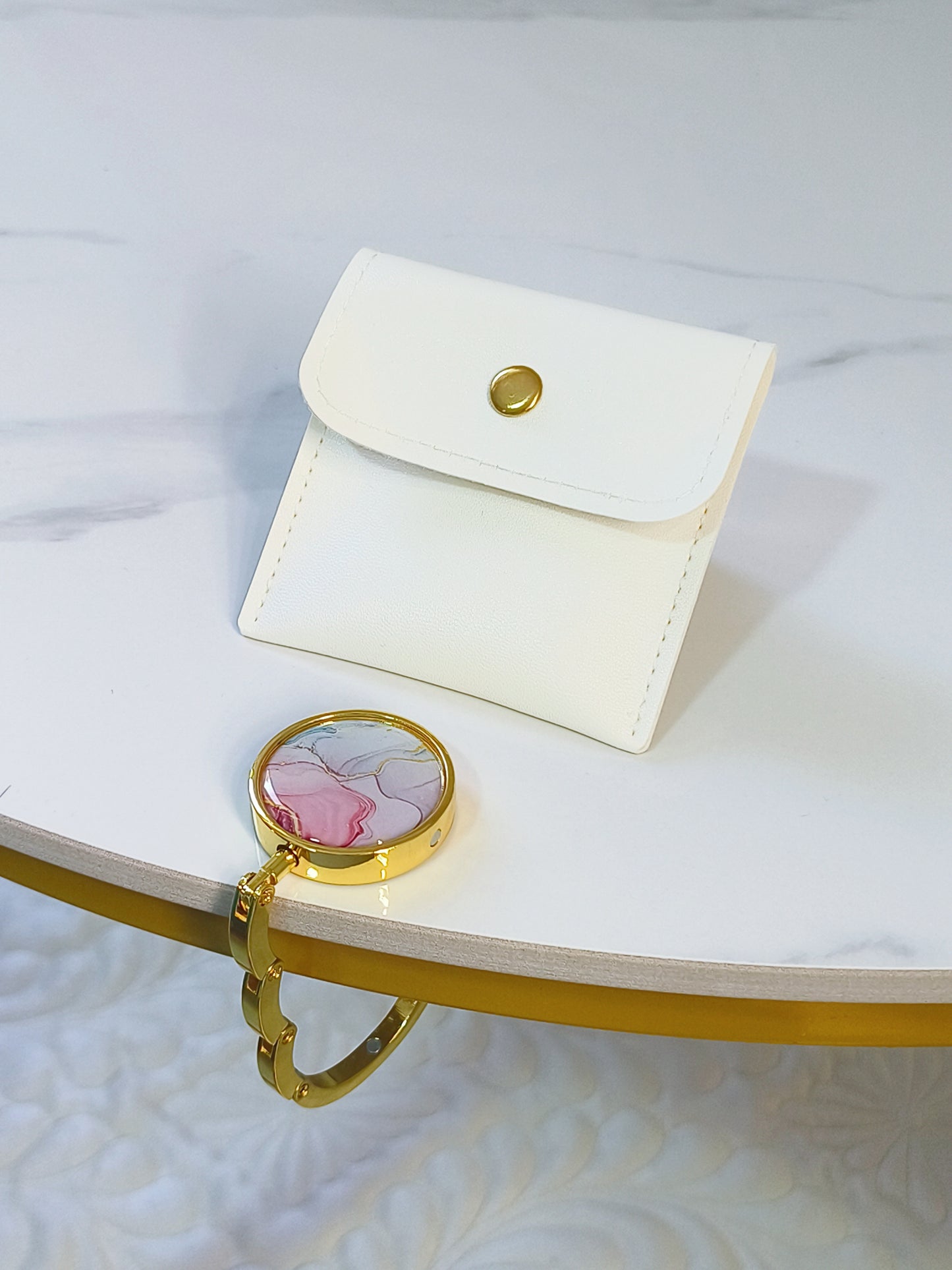Marble Handbag Hook